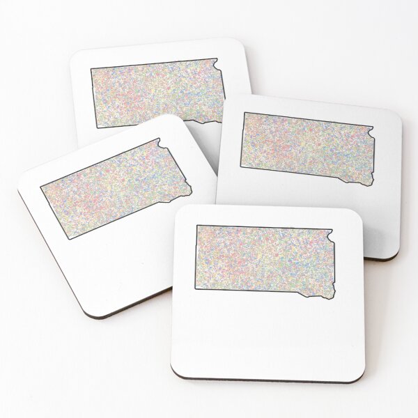Item preview, South Dakota State Splatter Graphic designed and sold by karinnem.