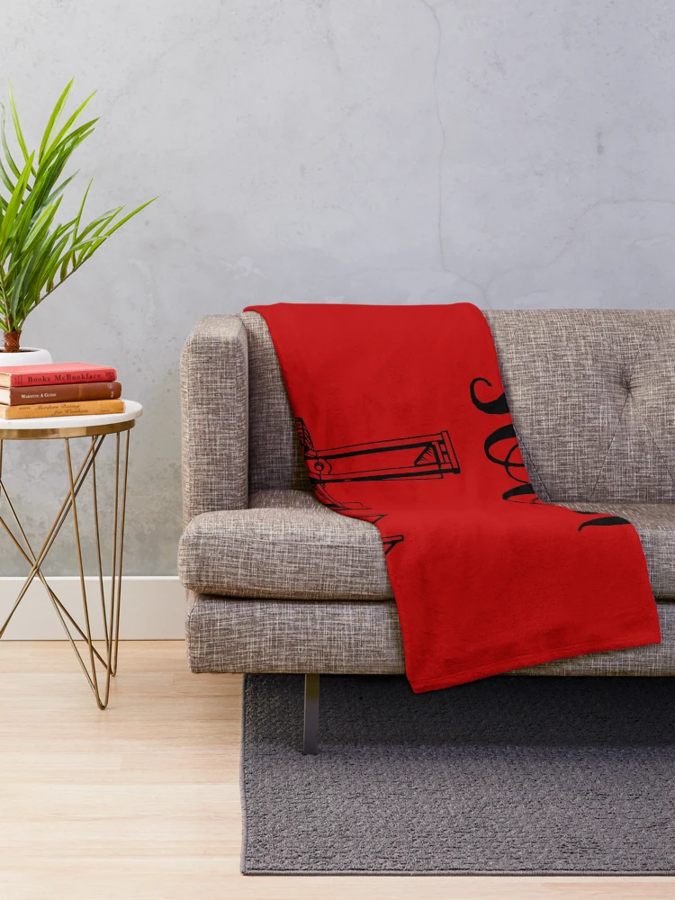 Thumbnail 2 of 6, Throw Blanket, Guillotine  designed and sold by Jon Raso.