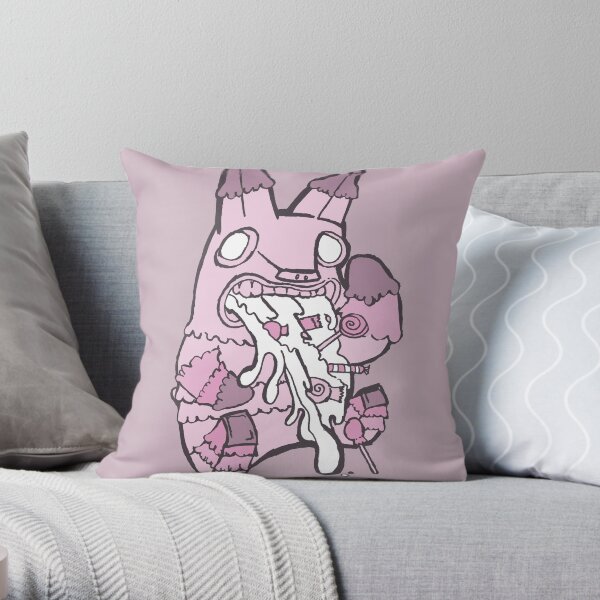 Nauseated Throw Pillow