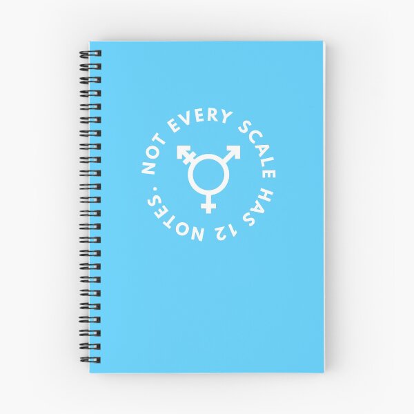 Item preview, Not every scale has 12 notes (Transgender symbol) - circular version designed and sold by AnnieHochmann.