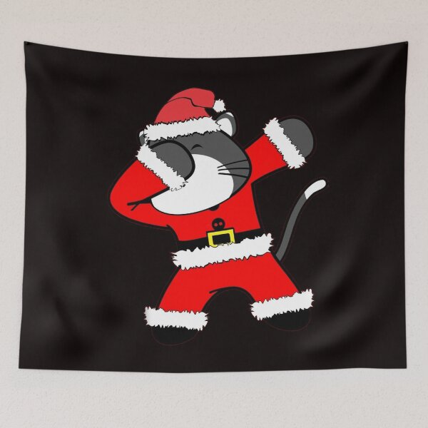 Item preview, Dabbing Santa Claus cat Christmas Kids Boys Girls Dab Xmas deer Gifts cat designed and sold by Dadya.