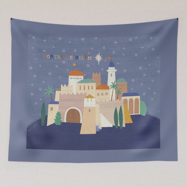 Item preview, Portal de Belén - Christmas home decoration in Spain designed and sold by Prints by Tracy Sabin.