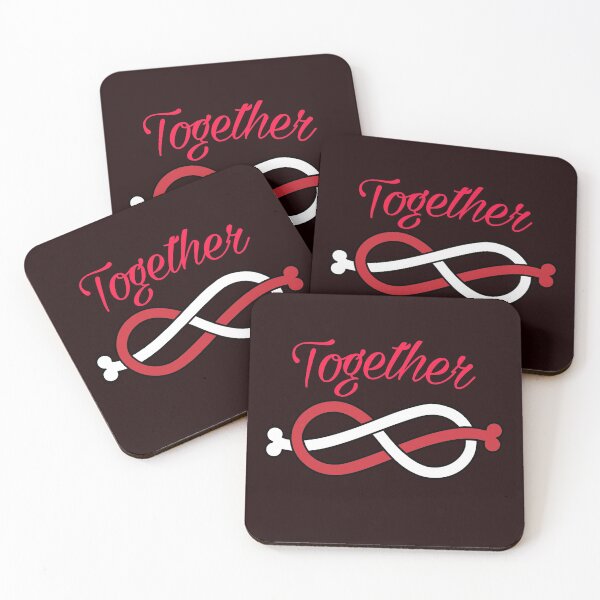 Item preview, together. bone infinity sign. designed and sold by doctors-apparel.
