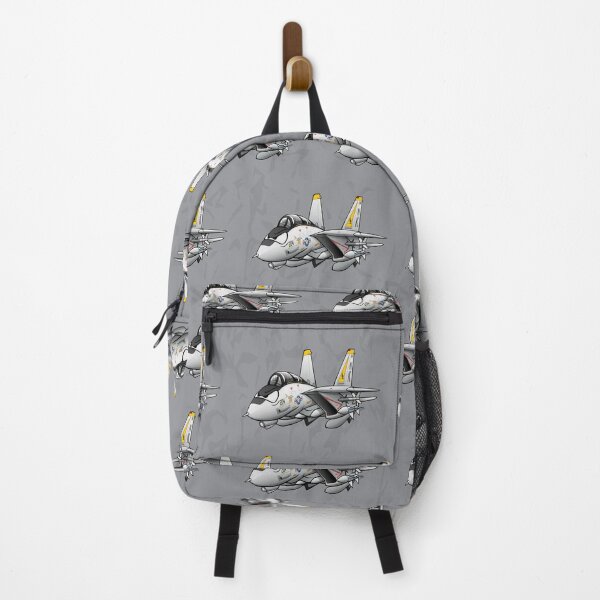 Item preview, F-14 Tomcat Military Fighter Jet Aircraft Cartoon Illustration designed and sold by hobrath.