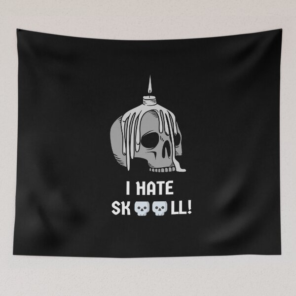 Item preview, Skull Hating School designed and sold by Javella8.