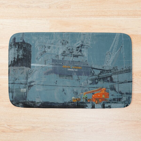 Item preview, Hamburg harbor - dock work designed and sold by Susanne Sachers.