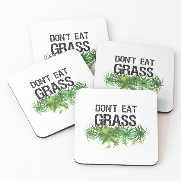 Item preview, DONT EAT GRASS : green style/vegan lover/ Funny grass designed and sold by Houssemanthony.