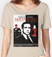 The Office: Threat Level Midnight Movie Poster Women's Relaxed Fit T-Shirt