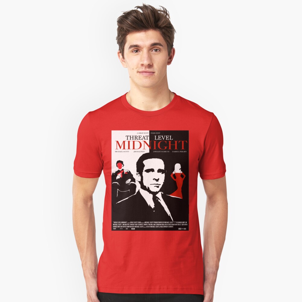 "The Office: Threat Level Midnight Movie Poster" T-shirt ...