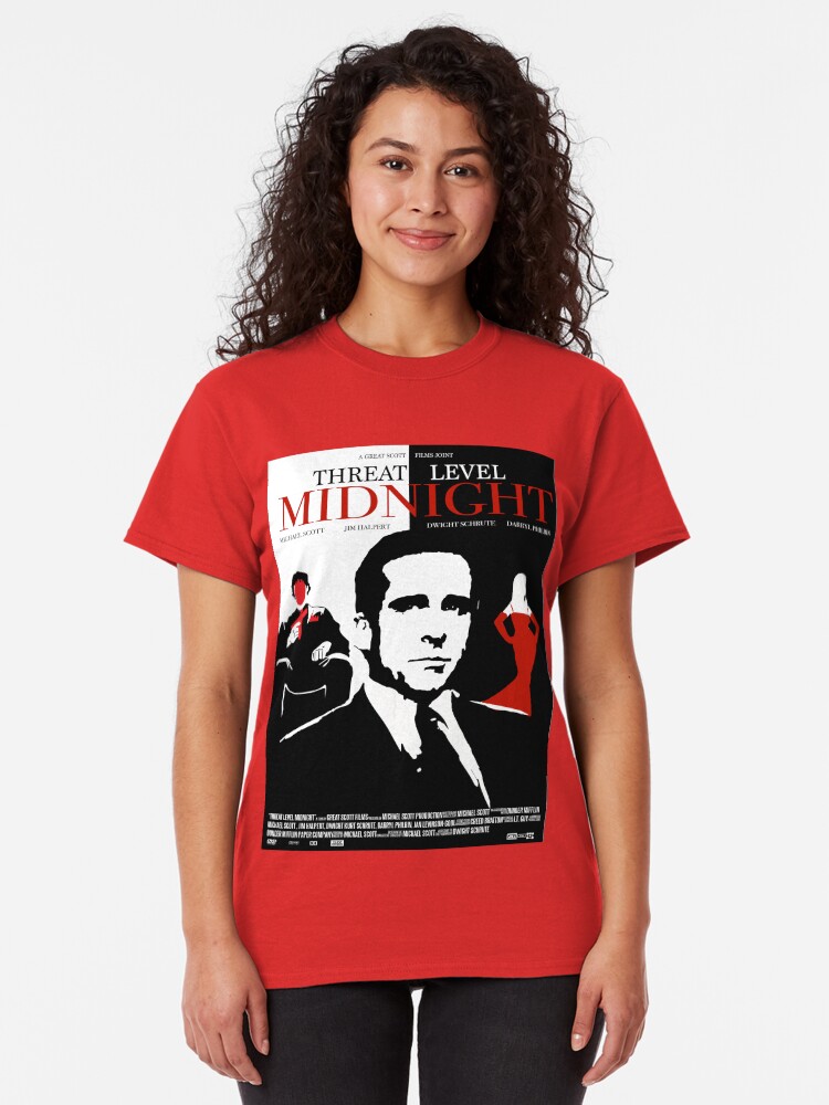 Alternate view of The Office: Threat Level Midnight Movie Poster Classic T-Shirt