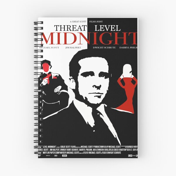 Item preview, The Office: Threat Level Midnight Movie Poster designed and sold by Wellshirt.