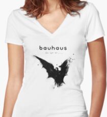 Bela Lugosi's Dead - Bauhaus Women's Fitted V-Neck T-Shirt
