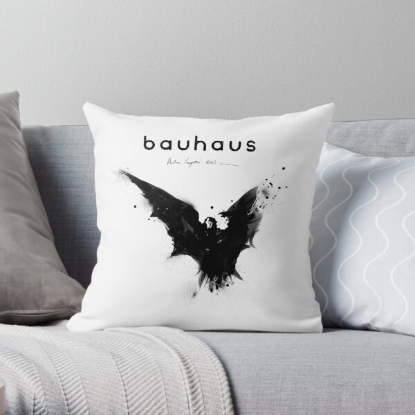 Bela Lugosi's Dead - Bauhaus Throw Pillow