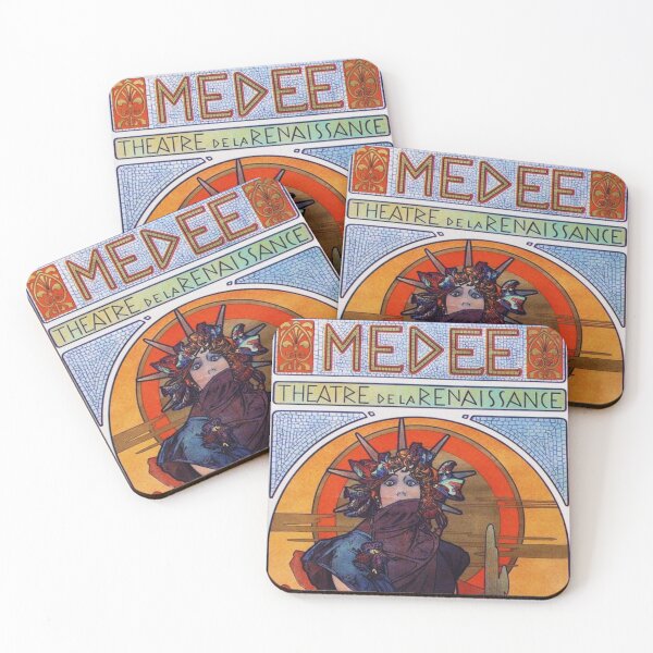Item preview, Medea - Alphonse Mucha - 1898 designed and sold by CJET.