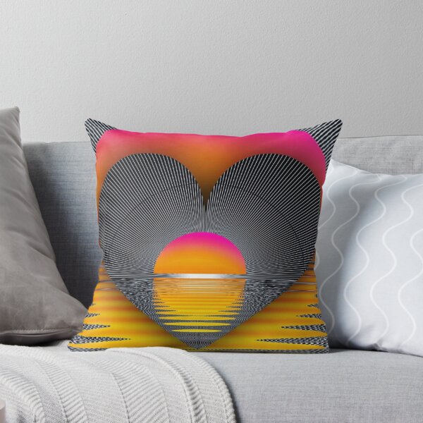 Item preview, Sunset heart ❤️ designed and sold by ApArtPaintings.