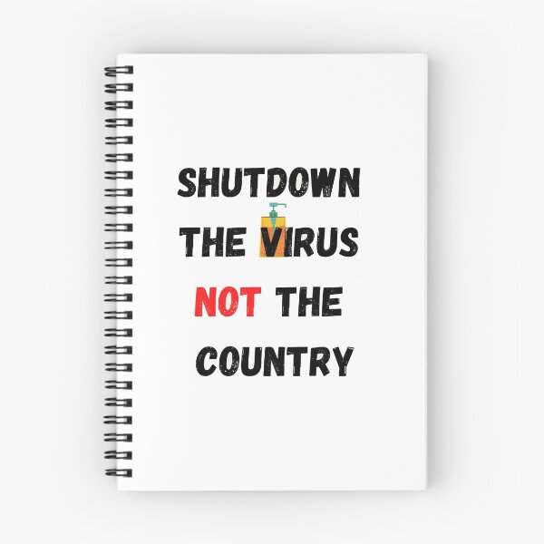 Item preview, Shut down the virus not the country designed and sold by youngdstag.