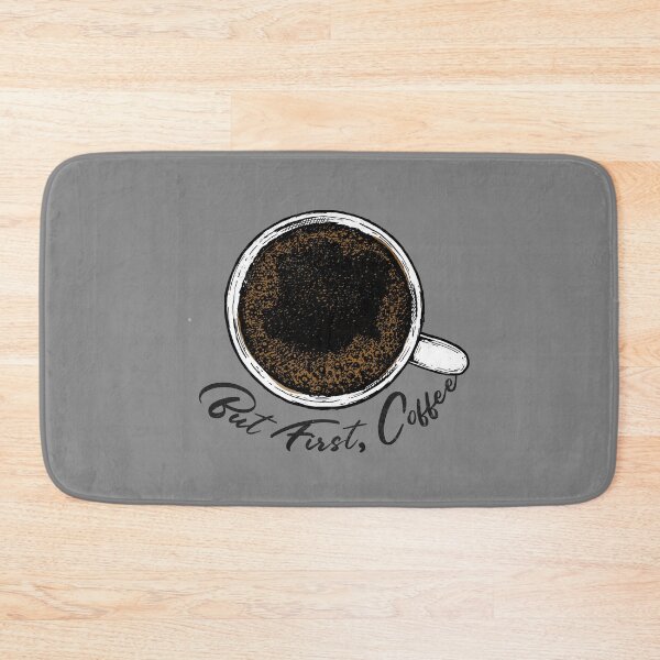 Item preview, But First, Coffee Slogan with Mug designed and sold by SimplePickUps.