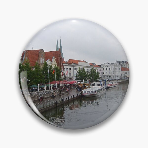Item preview, Historic city of Luebeck with famous Trave river Schleswig-Holstein designed and sold by Ambasador.