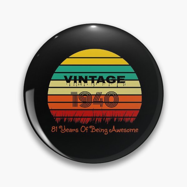 Item preview, Vintage 1940 - 81st Birthday designed and sold by JaneApril.