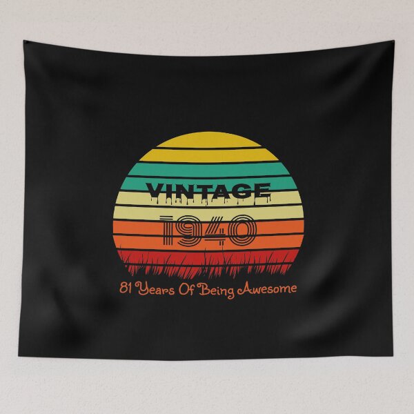 Item preview, Vintage 1940 - 81st Birthday designed and sold by JaneApril.