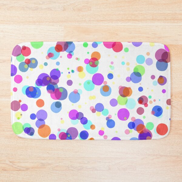 Item preview, Multicolor polka dots designed and sold by Laura-Arbol.