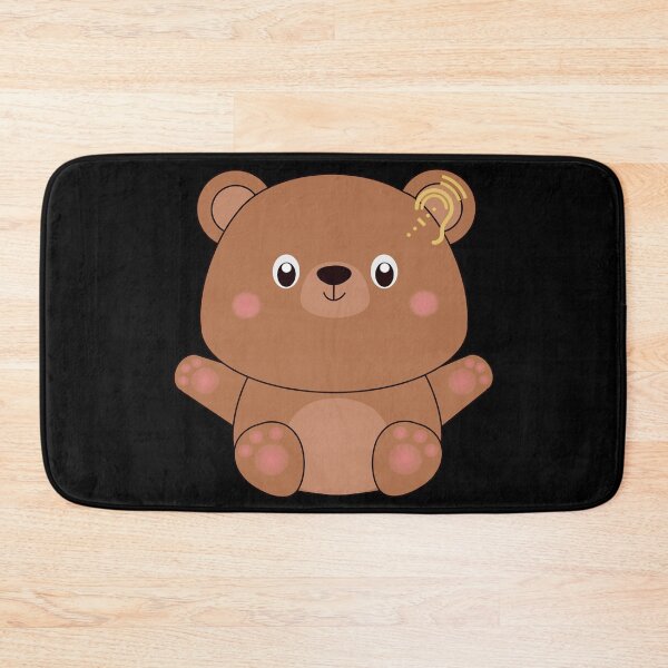 Item preview, CUTETEDDY BEAR WITH HARD OF HEARING SYMBOL designed and sold by Cr1sV.
