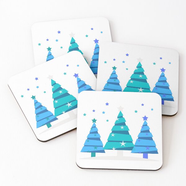 Item preview, Twinkling Christmas Trees Christmas Cards Christmas tshirts Christmas Decoration designed and sold by Orchyd.