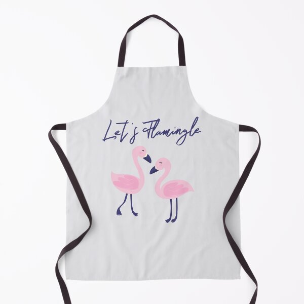Item preview, Let's Flamingle Pink Feathers Flamingo Tropical Paradise Bird Animal Cute Funny Pun Mingle designed and sold by gkao.