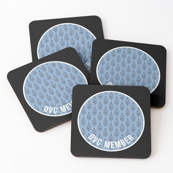 Item preview, Haunted Mansion Wallpaper DVC Member (Blue) designed and sold by FandomTrading.