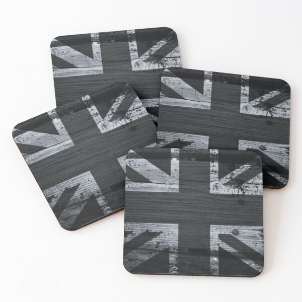 Item preview, Black and white UK flag  designed and sold by AYACHI90.
