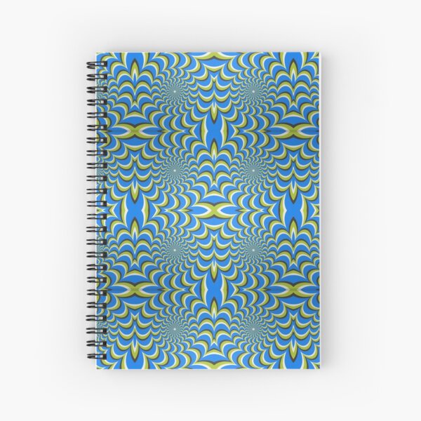  Pixers Optical illusion ellipse swirl Spiral Notebook