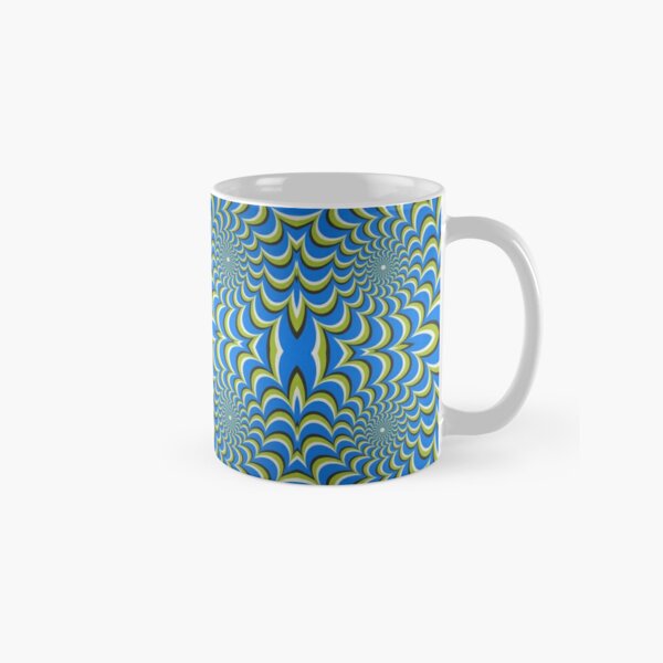  Pixers Optical illusion ellipse swirl Classic Mug