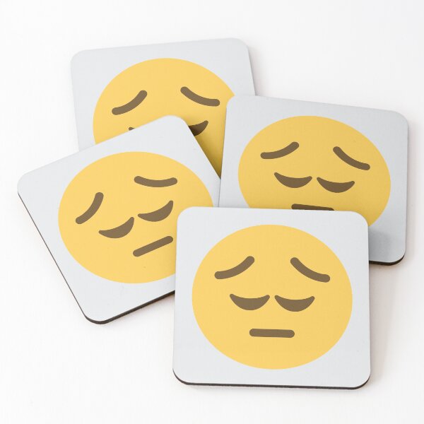 Item preview, Pensive Face designed and sold by Stitchmoji.