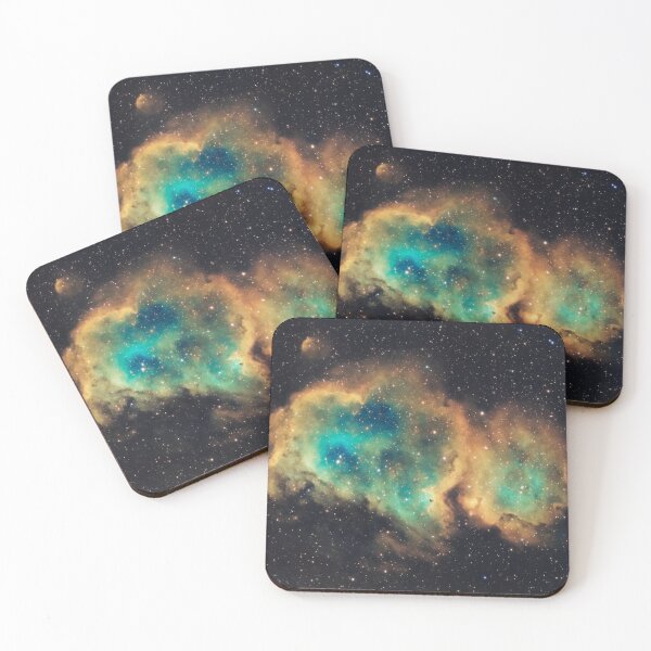 Item preview, Soul Nebula (IC 1848) - Hubble Palette Narrowband designed and sold by Norwich Astro Prints.