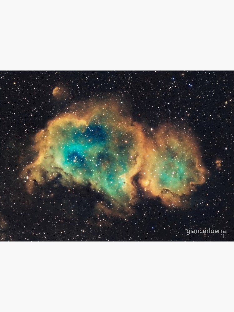 Soul Nebula (IC 1848) - Hubble Palette Narrowband by giancarloerra