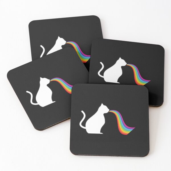 Item preview, Cat Kitten Puke Rainbow designed and sold by Farprintod.