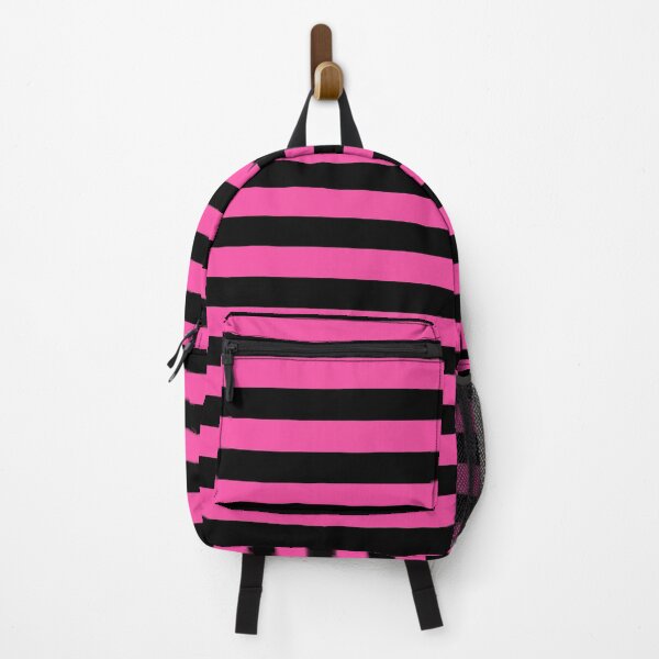 Item preview, Basic Chunky Stripes - Black & Candy Pink designed and sold by TheFrostedDonut.