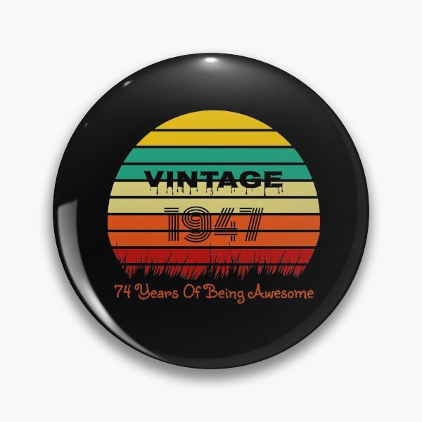 Item preview, Vintage 1947 - 74th Birthday designed and sold by JaneApril.