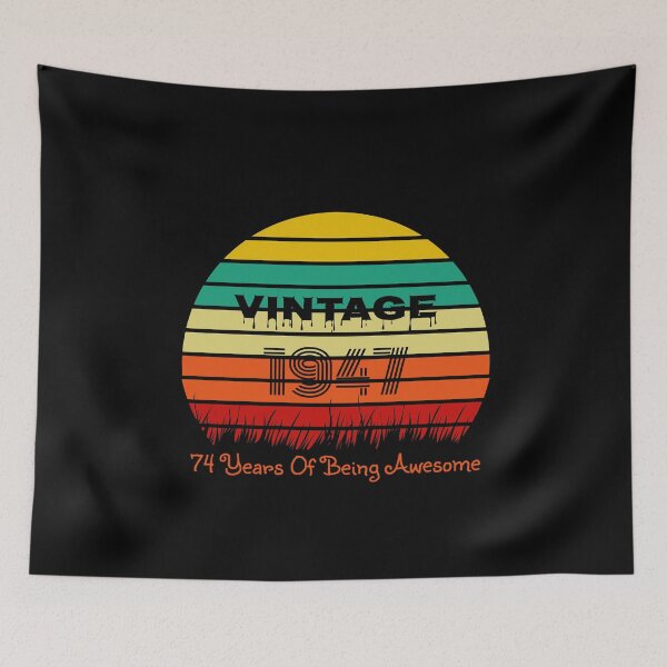 Item preview, Vintage 1947 - 74th Birthday designed and sold by JaneApril.