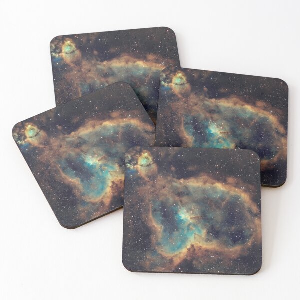 Item preview, Heart Nebula (IC 1805) - Hubble Palette Narrowband designed and sold by Giancarlo Erra Astro Prints & Merch.