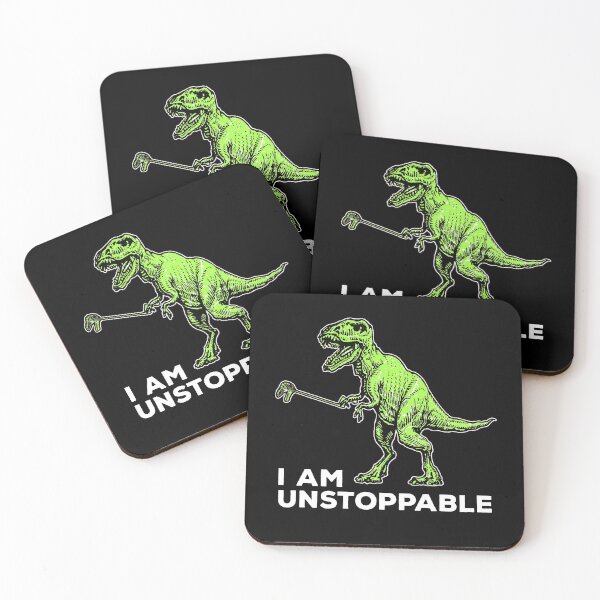 Item preview, Funny T-Rex is unstoppable designed and sold by Mila1946.