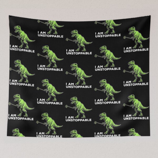 Item preview, Funny T-Rex is unstoppable designed and sold by Mila1946.