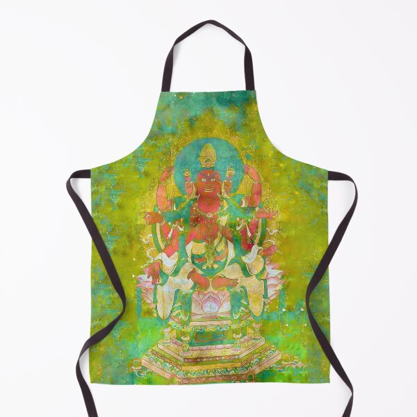 Item preview, Psychedelic Buddhist Bato Kannon Inspired Art designed and sold by TheBearandBunny.