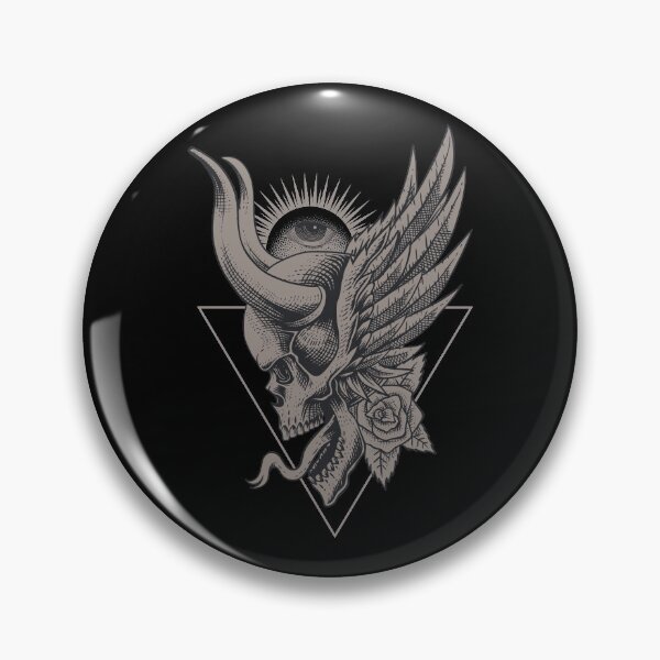 Item preview, Devil Skull designed and sold by kalud-zoldyck.