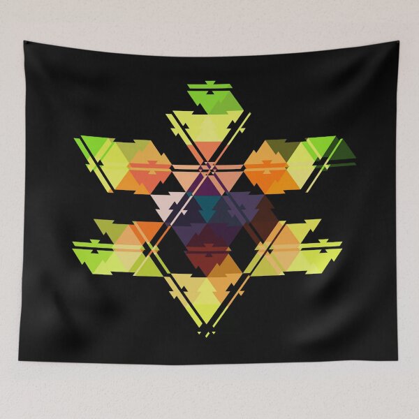 Item preview, Colorfully triangle pattern  designed and sold by AYACHI90.