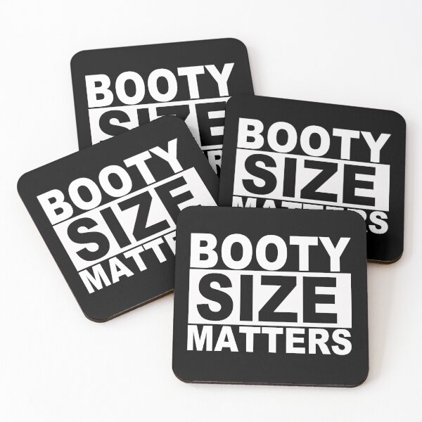 Item preview, Booty Size Matters designed and sold by SquaredApple.