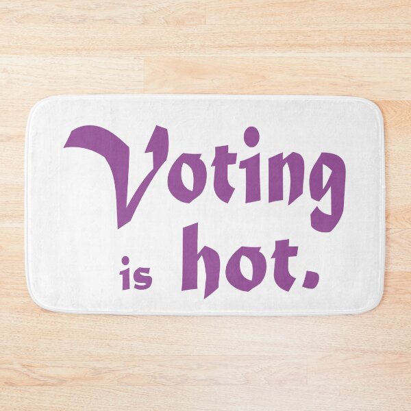Item preview, Voting is hot designed and sold by Leous.