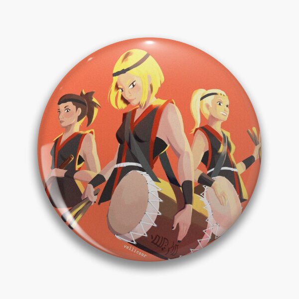 Item preview, saeko and her taiko team designed and sold by vellicor.