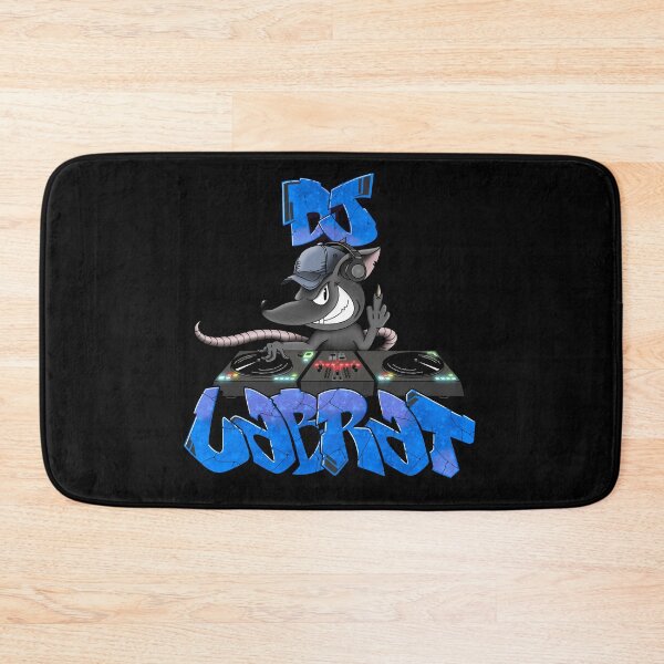 Item preview, DJ LabRat (Turntables - Blue) designed and sold by DJLabRat.