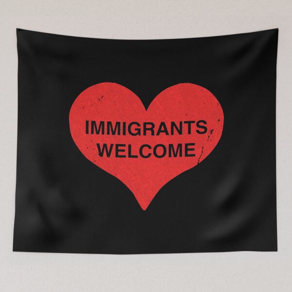 Item preview, Immigrants Welcome designed and sold by flippinsg.